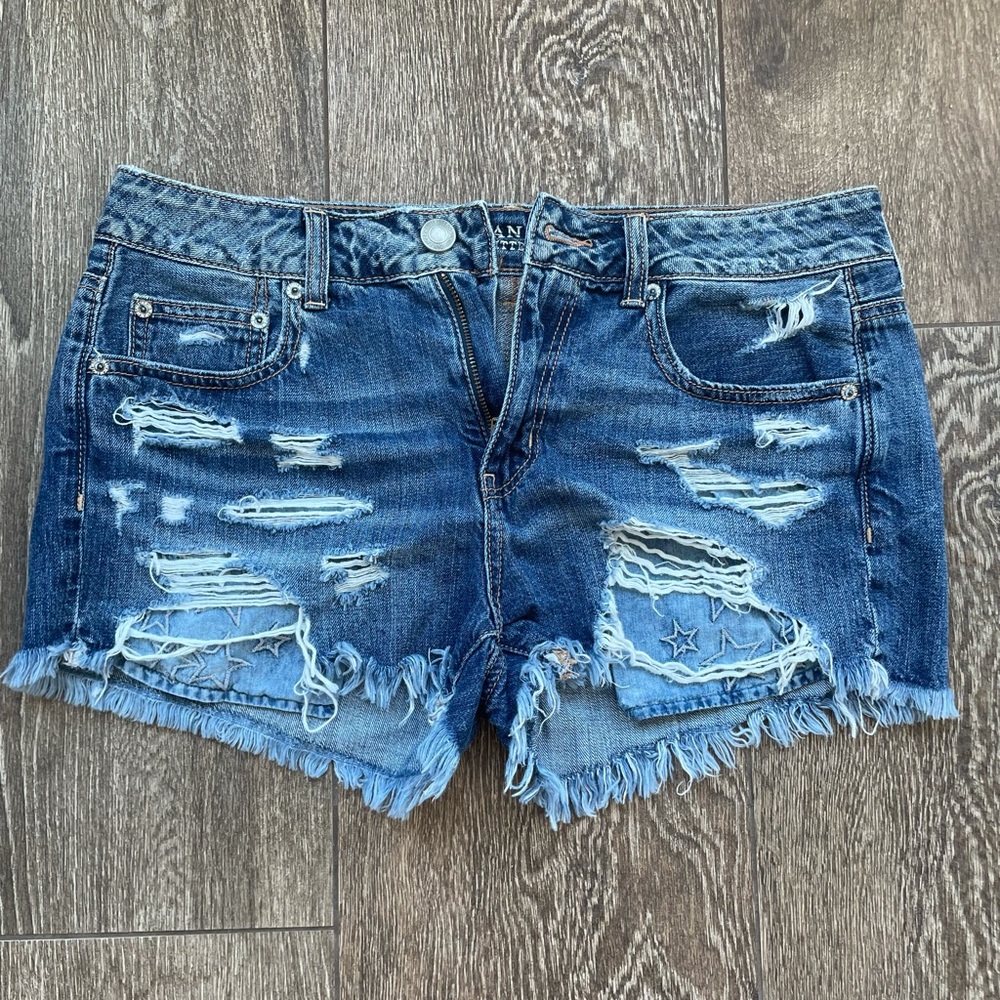 American eagle tomgirl shortie star pocket 6